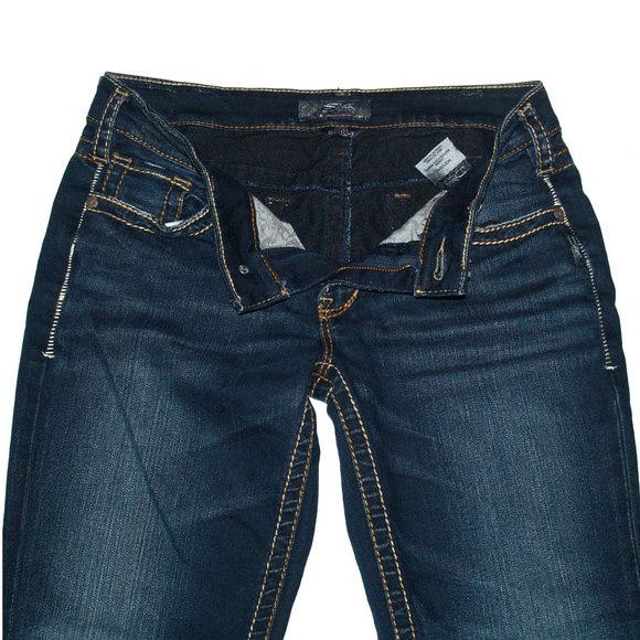 Silver Jeans - AIKO BOOTCUT Low-Rise Denim Jeans - SMD414 - (31X31) - Picture 6 of 15